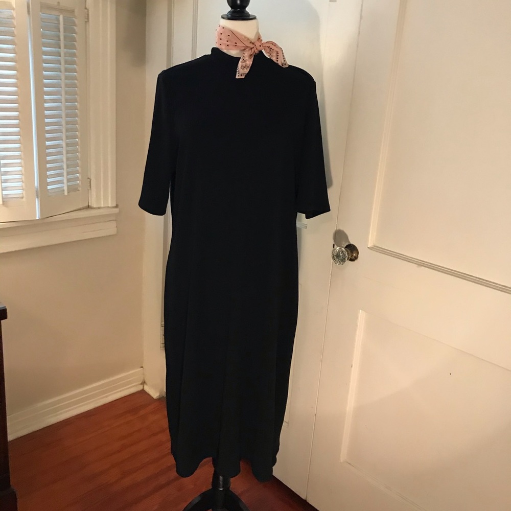 Old Navy XXL TALL mock neck midi dress